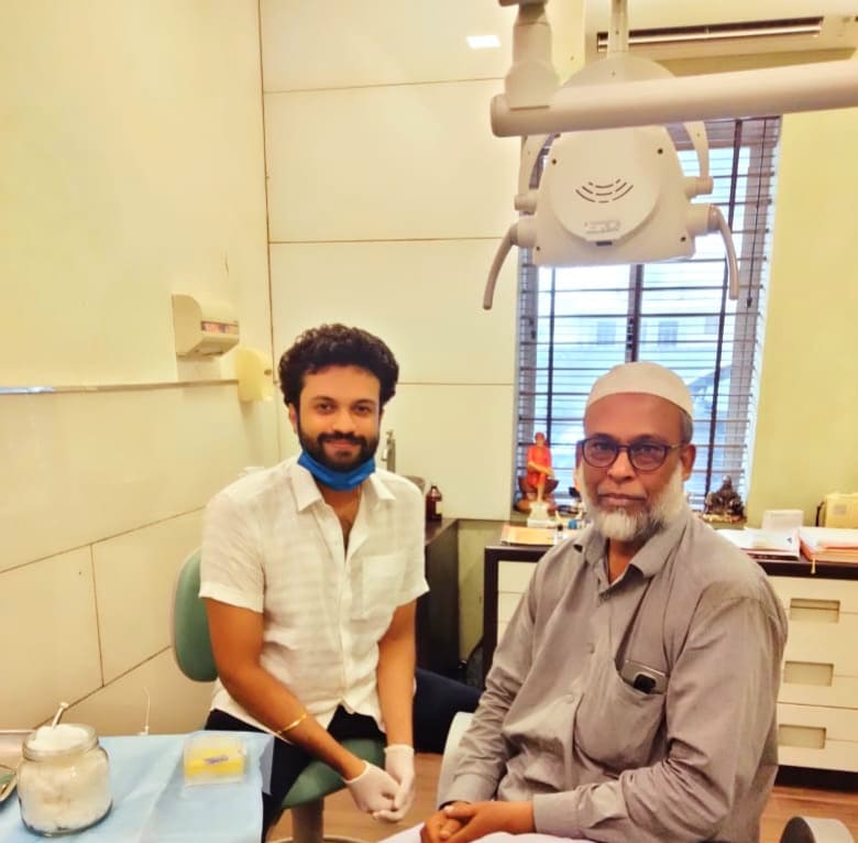 Mr Azim & His Family visit JGHR Total Dental Care. We are happy to say that we treat his family for 3 generations.